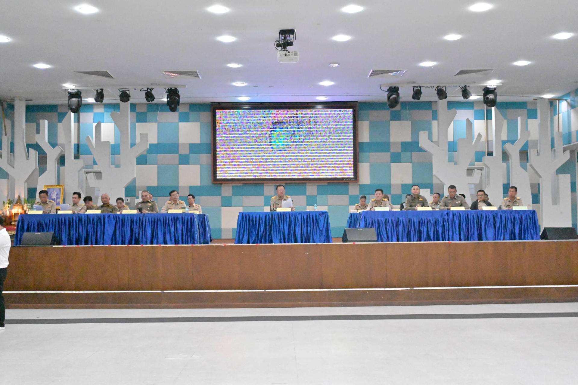 การประชุมหัวหน้าส่วนราชการประจำอำเภอ หัวหน้าหน่วยงานรัฐวิสาหกิจ ผู้บริหารองค์กรปกครองส่วนท้องถิ่น กำนัน ผู้ใหญ่บ้าน แพทย์ประจำตำบล สารวัตรกำนัน และผู้ช่วยผู้ใหญ่บ้าน ครั้งที่ 2/2569 