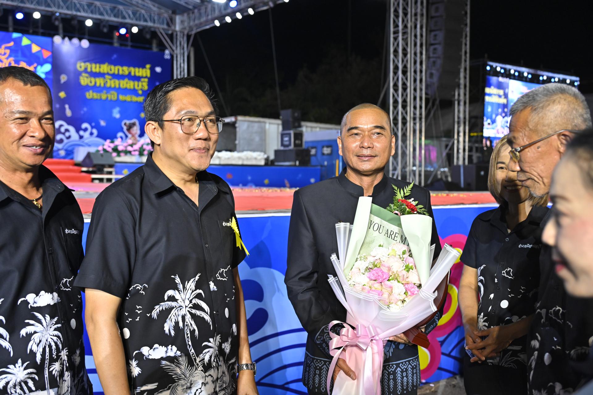 เข้าร่วมพิธีเปิดงานนมัสการพระพุทธสิหิงค์ฯ และงานสงกรานต์จังหวัดชลบุรี ประจำปี 2569