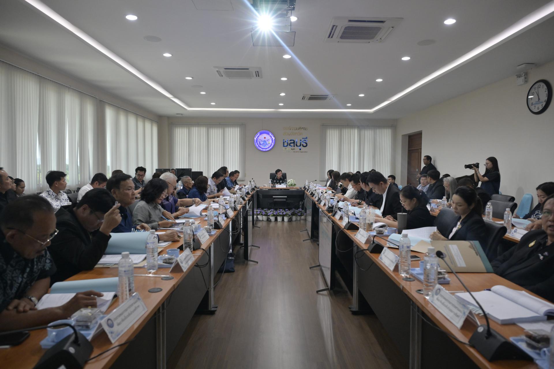 การประชุมคณะกรรมการประสานแผนพัฒนาท้องถิ่นแบบบูรณาการขององค์กรปกครองส่วนท้องถิ่นในระดับจังหวัดชลบุรี ครั้งที่ 1/2569