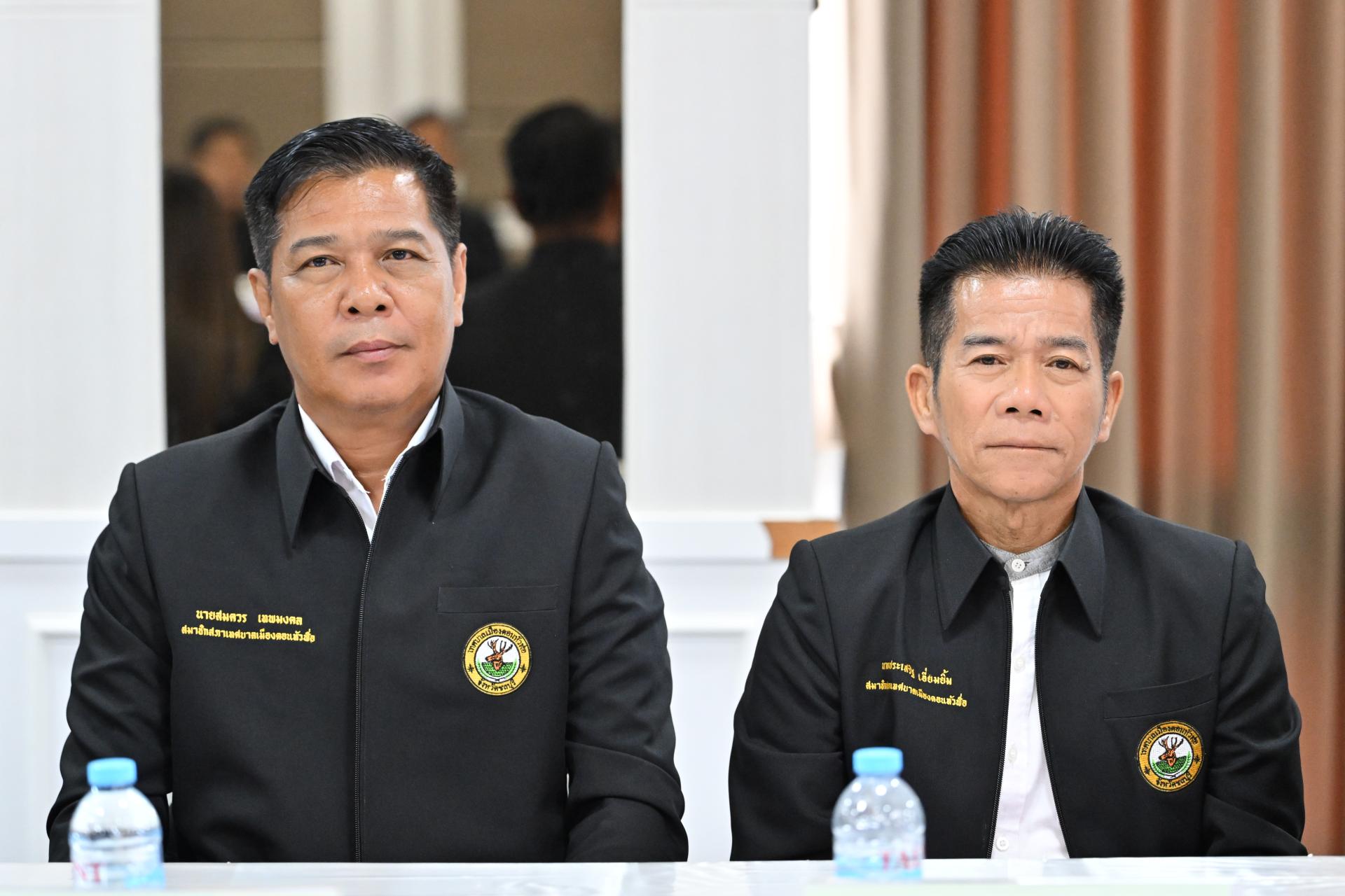 เทศบาลเมืองดอนหัวฬ่อ ให้การต้อนรับคณะศึกษาดูงานจากเทศบาลตำบลเมืองใหม่โคกกรวด 
