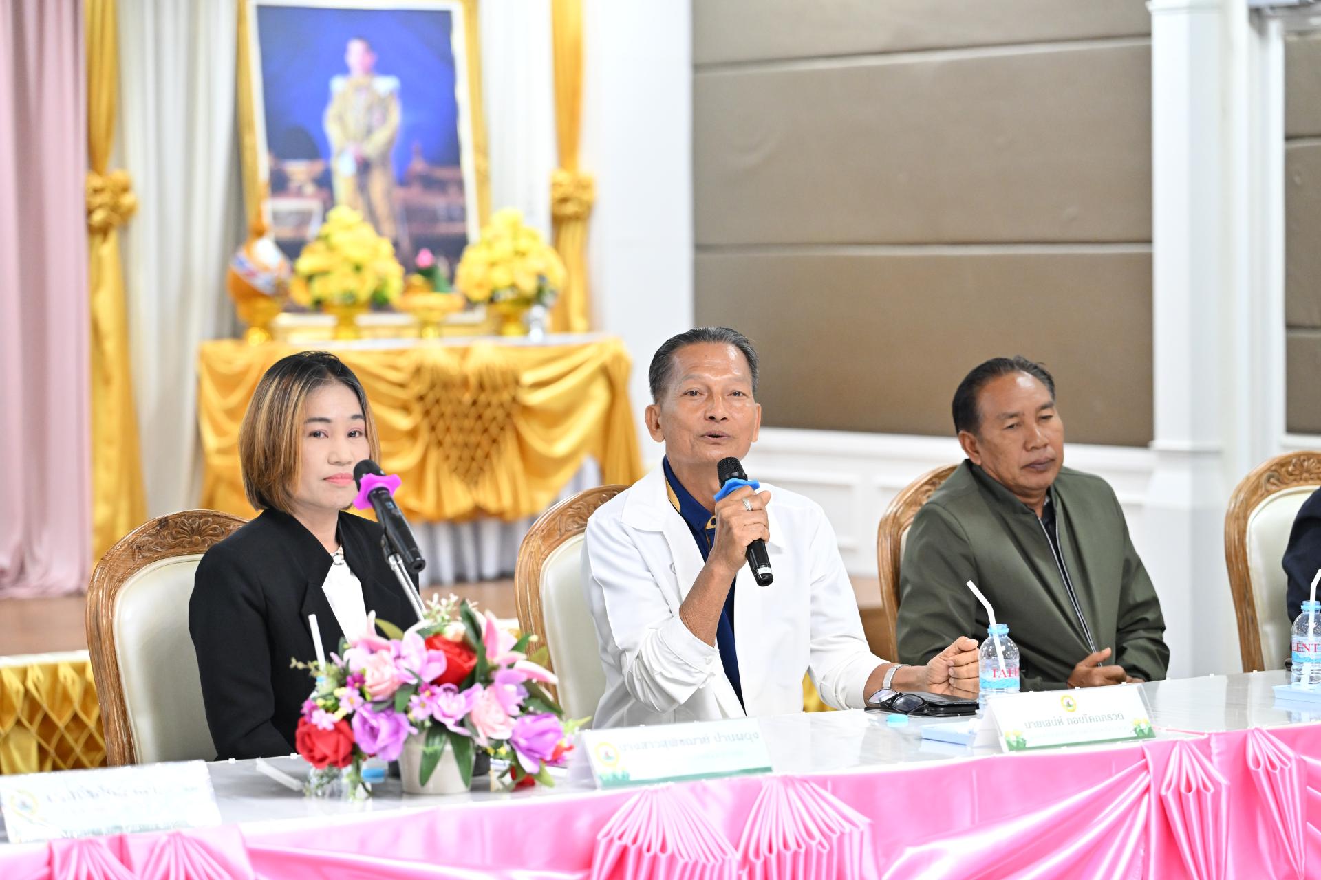 เทศบาลเมืองดอนหัวฬ่อ ให้การต้อนรับคณะศึกษาดูงานจากเทศบาลตำบลเมืองใหม่โคกกรวด 