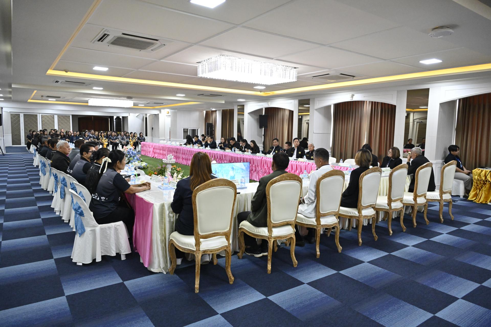 เทศบาลเมืองดอนหัวฬ่อ ให้การต้อนรับคณะศึกษาดูงานจากเทศบาลตำบลเมืองใหม่โคกกรวด 