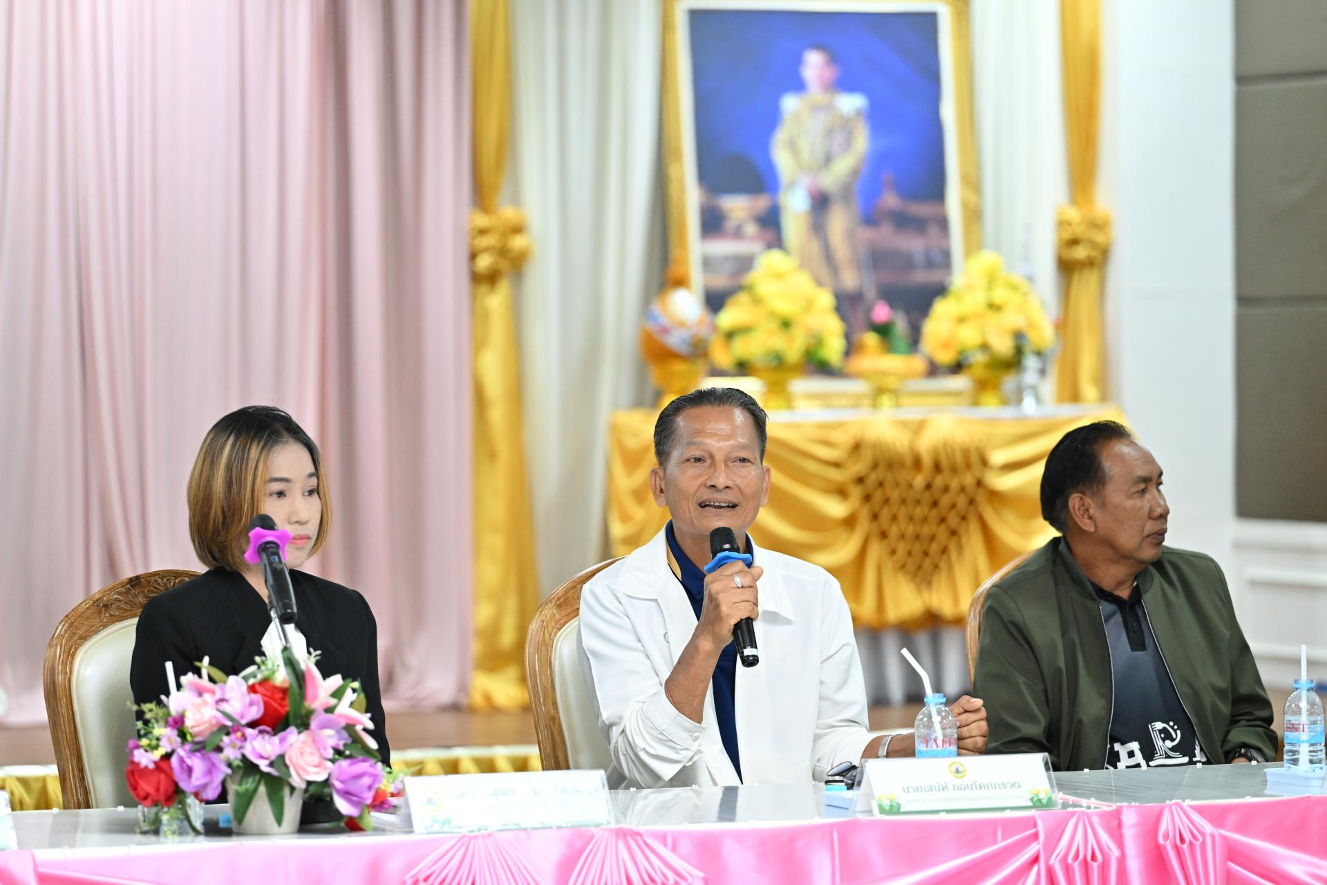 เทศบาลเมืองดอนหัวฬ่อ ให้การต้อนรับคณะศึกษาดูงานจากเทศบาลตำบลเมืองใหม่โคกกรวด 