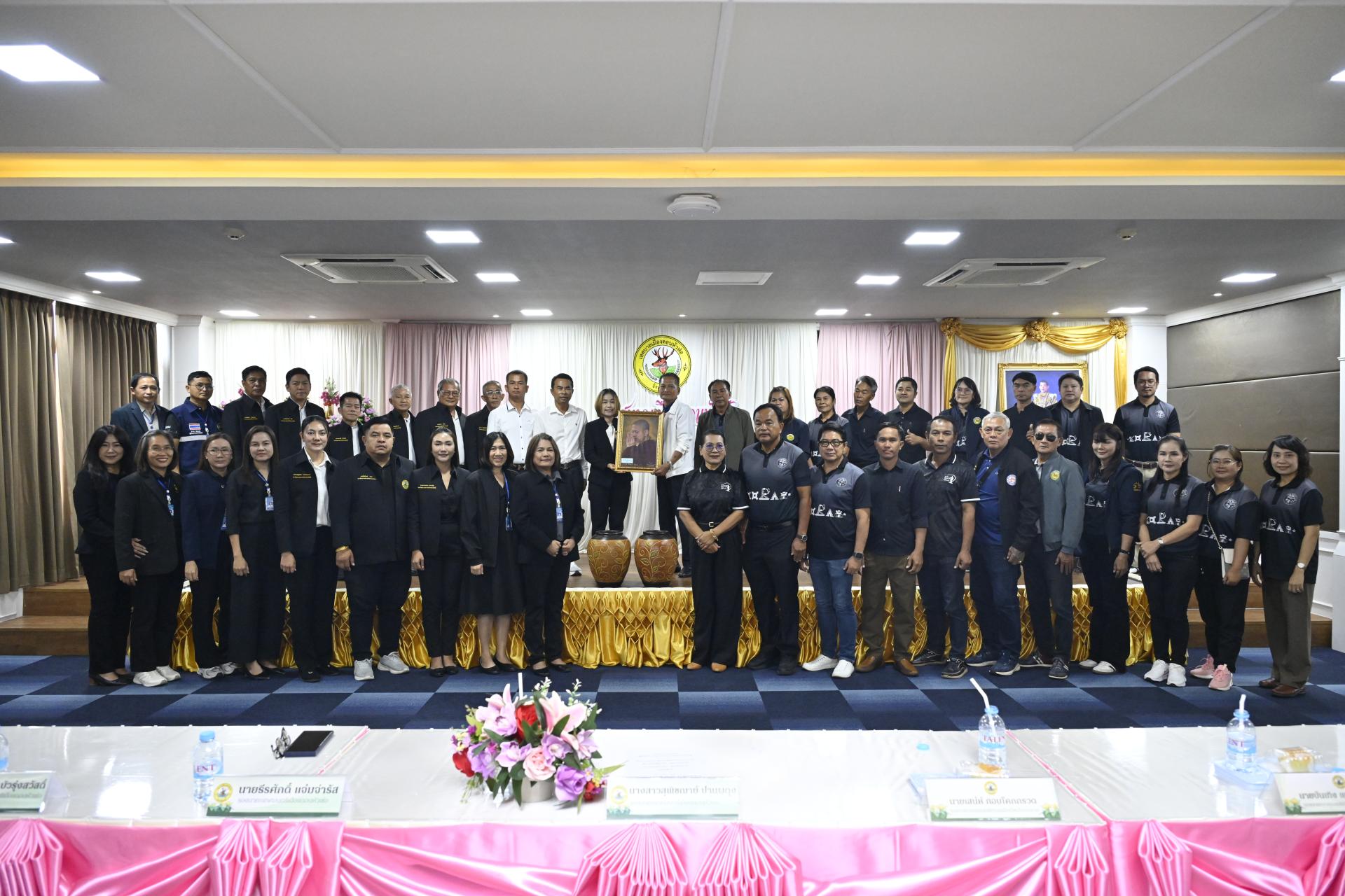 เทศบาลเมืองดอนหัวฬ่อ ให้การต้อนรับคณะศึกษาดูงานจากเทศบาลตำบลเมืองใหม่โคกกรวด 
