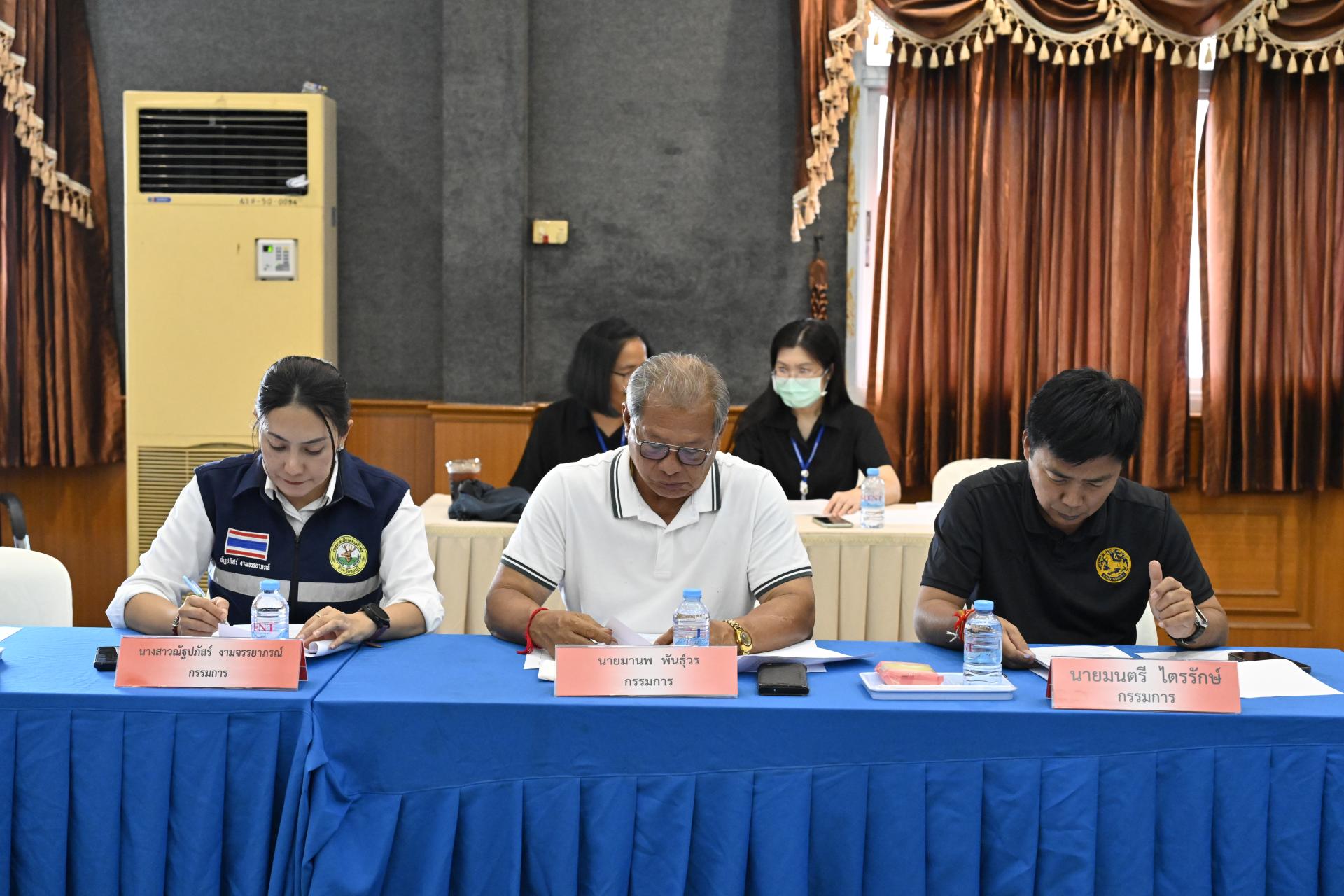 การประชุมคณะกรรมการกองทุนหลักประกันสุขภาพเทศบาลเมืองดอนหัวฬ่อ และคณะอนุกรรมการสนับสนุนการจัดบริการสาธารณสุขสำหรับผู้มีภาวะพึ่งพิง อำเภอเมืองชลบุรี จังหวัดชลบุรี ครั้งที่ 2/2569