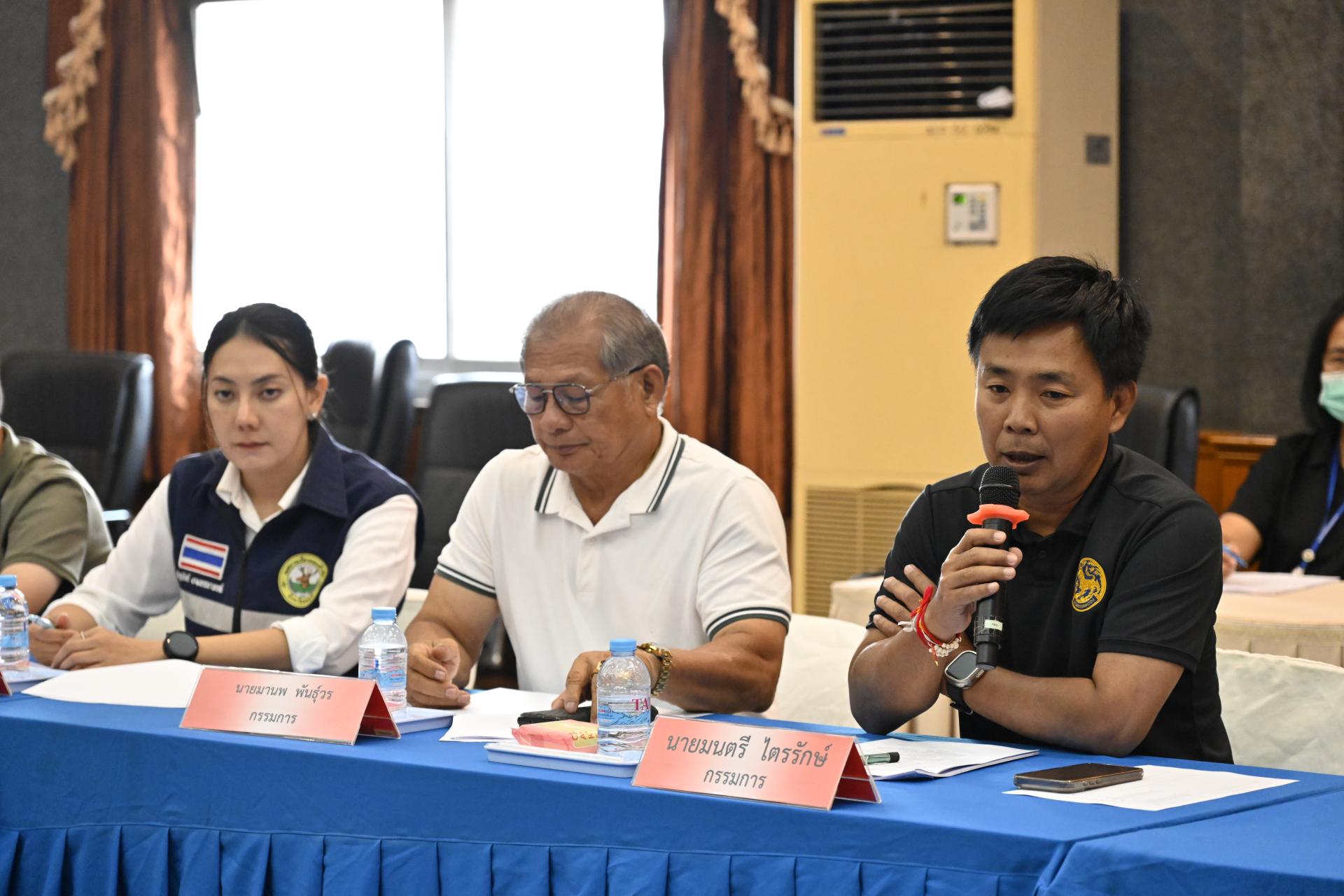 การประชุมคณะกรรมการกองทุนหลักประกันสุขภาพเทศบาลเมืองดอนหัวฬ่อ และคณะอนุกรรมการสนับสนุนการจัดบริการสาธารณสุขสำหรับผู้มีภาวะพึ่งพิง อำเภอเมืองชลบุรี จังหวัดชลบุรี ครั้งที่ 2/2569