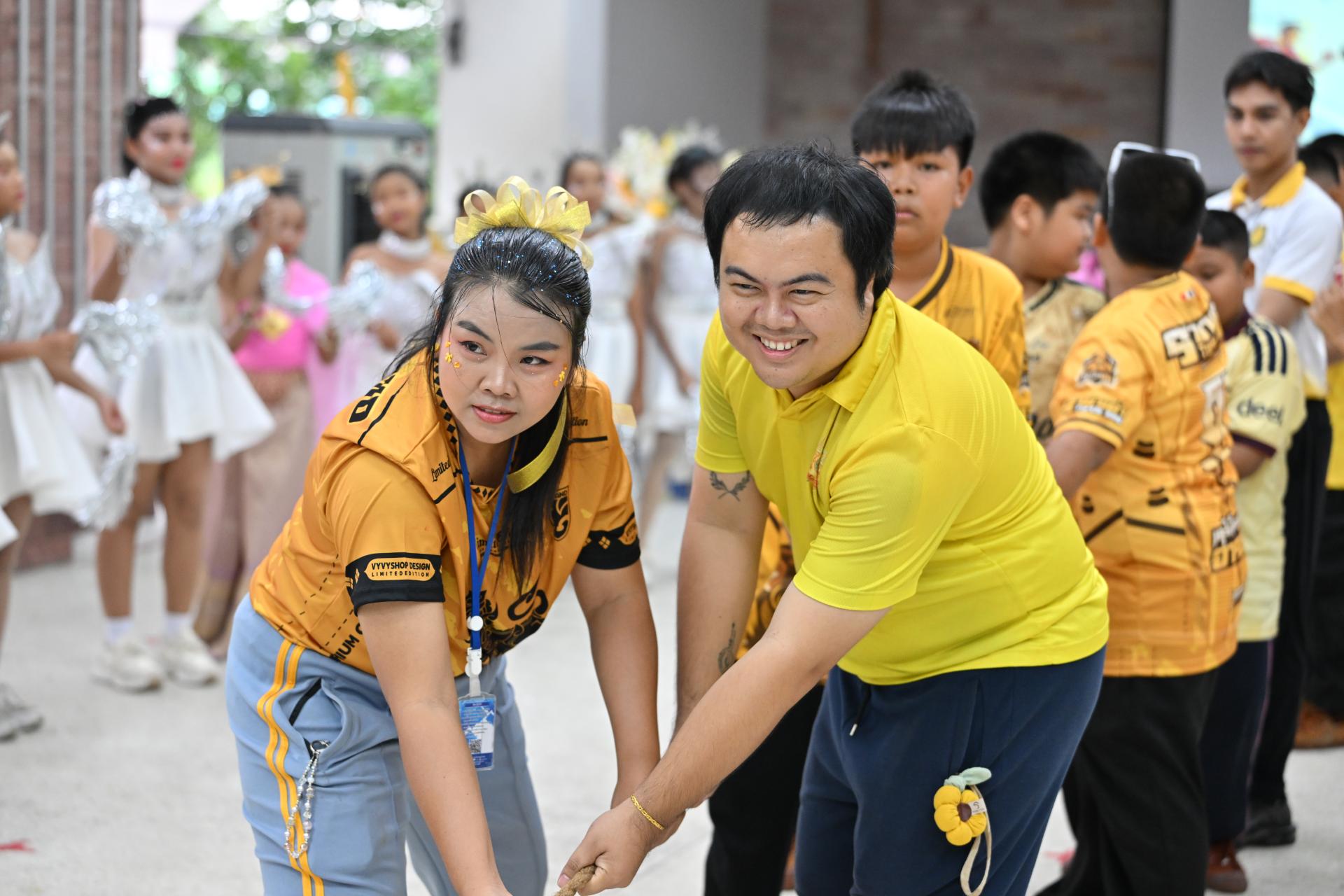 โรงเรียนเทศบาลเมืองดอนหัวฬ่อ ๑ (บ้านมาบสามเกลียว) จัดโครงการส่งเสริมทักษะด้านกีฬา ประจำปีการศึกษา 2569 