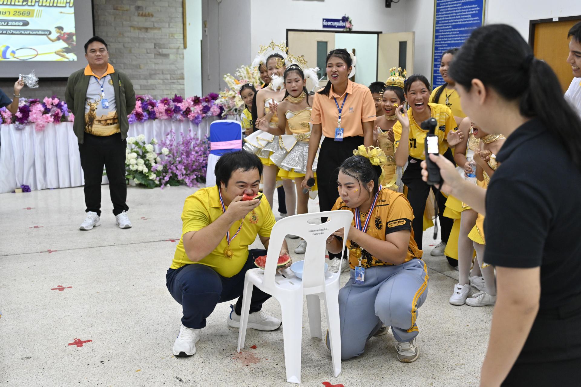 โรงเรียนเทศบาลเมืองดอนหัวฬ่อ ๑ (บ้านมาบสามเกลียว) จัดโครงการส่งเสริมทักษะด้านกีฬา ประจำปีการศึกษา 2569 