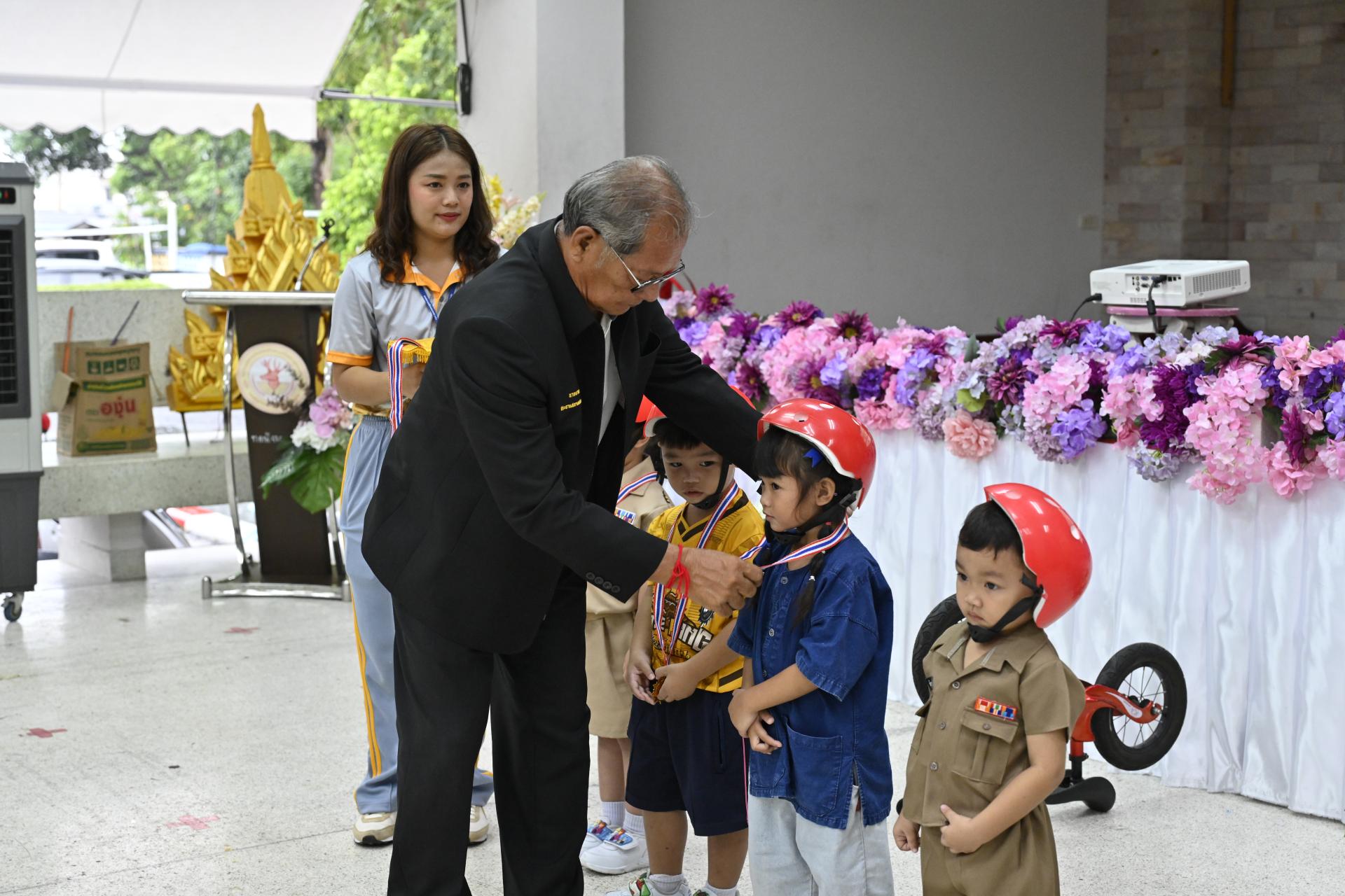 โรงเรียนเทศบาลเมืองดอนหัวฬ่อ ๑ (บ้านมาบสามเกลียว) จัดโครงการส่งเสริมทักษะด้านกีฬา ประจำปีการศึกษา 2569 