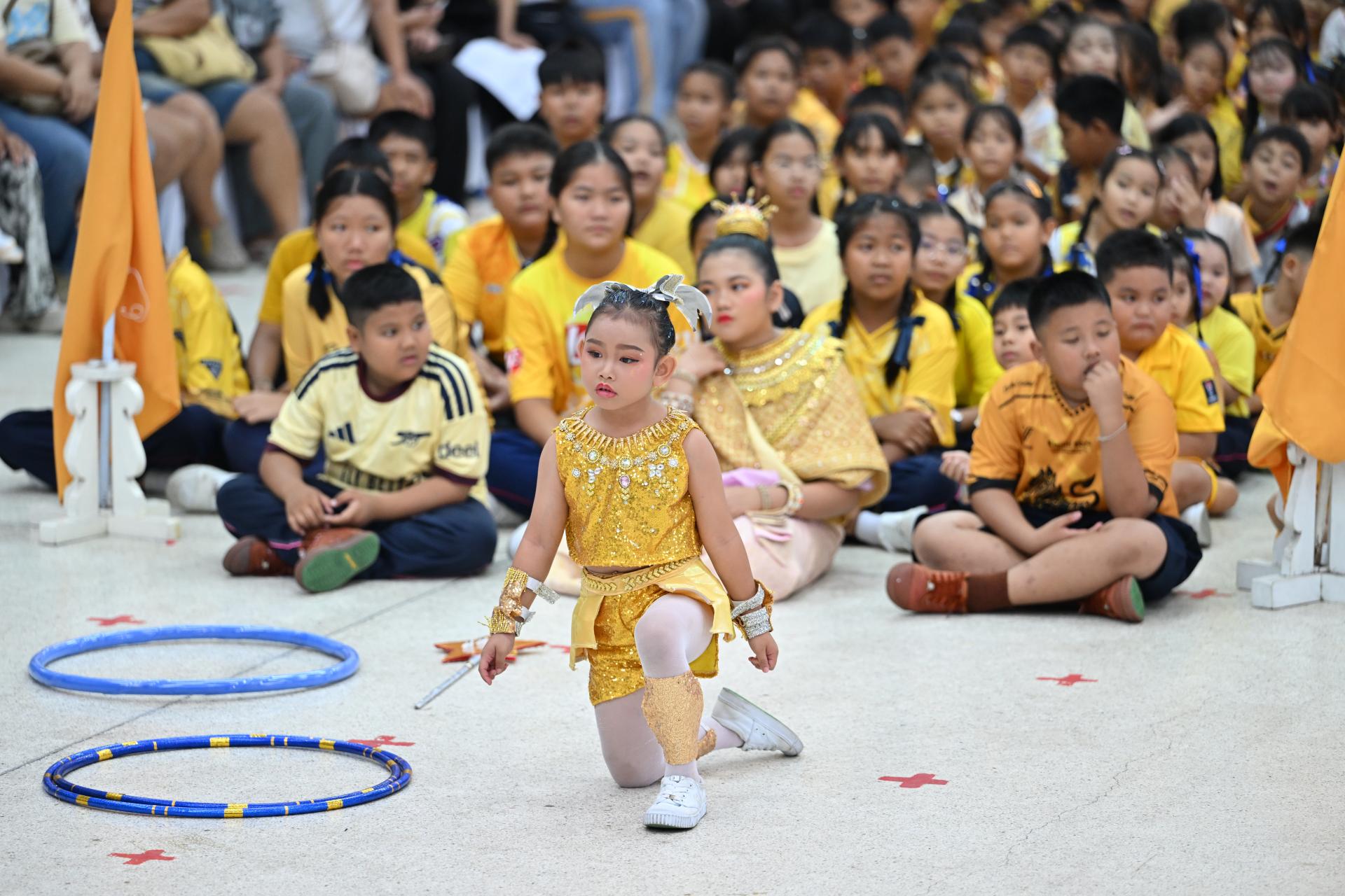 โรงเรียนเทศบาลเมืองดอนหัวฬ่อ ๑ (บ้านมาบสามเกลียว) จัดโครงการส่งเสริมทักษะด้านกีฬา ประจำปีการศึกษา 2569 