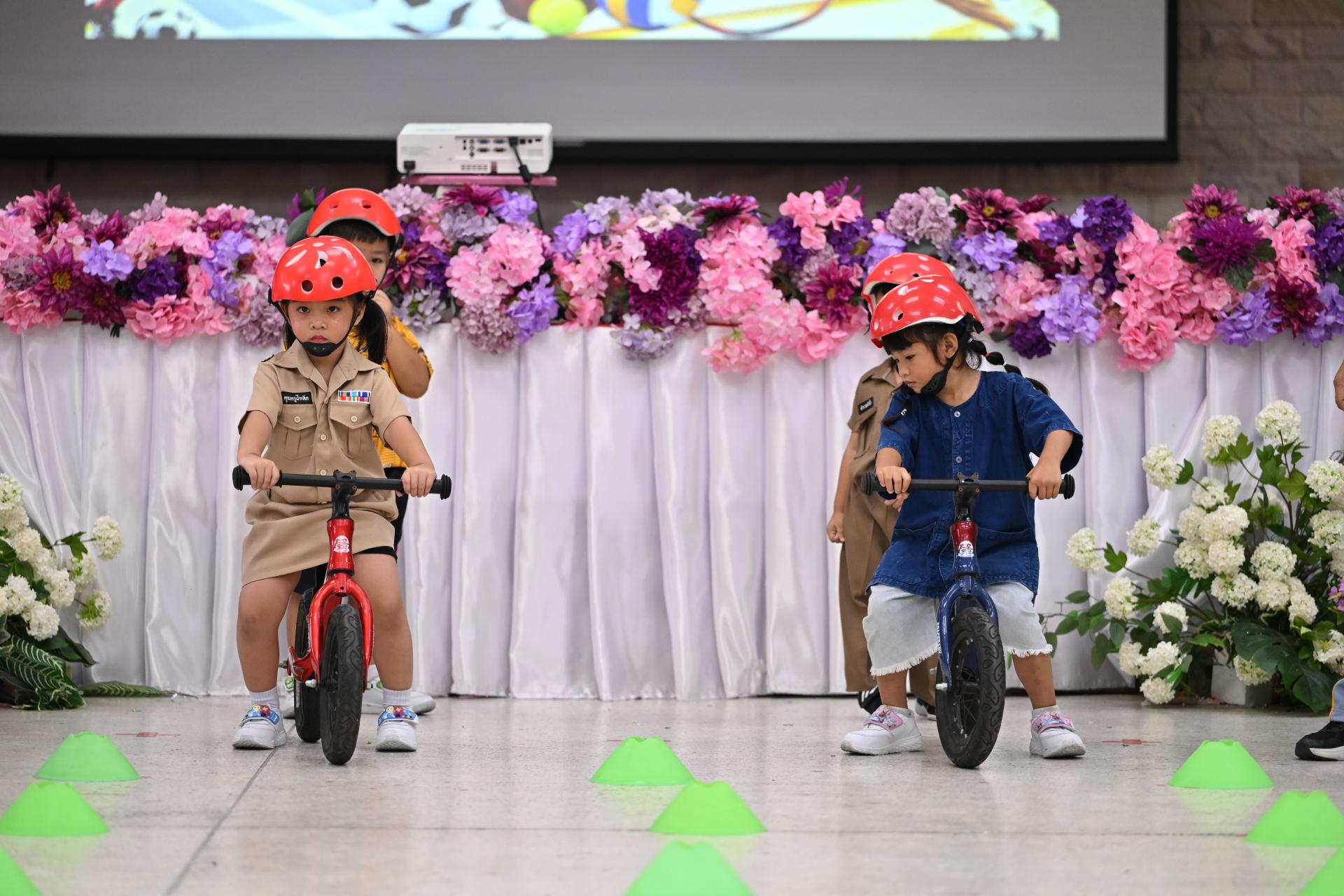 โรงเรียนเทศบาลเมืองดอนหัวฬ่อ ๑ (บ้านมาบสามเกลียว) จัดโครงการส่งเสริมทักษะด้านกีฬา ประจำปีการศึกษา 2569 
