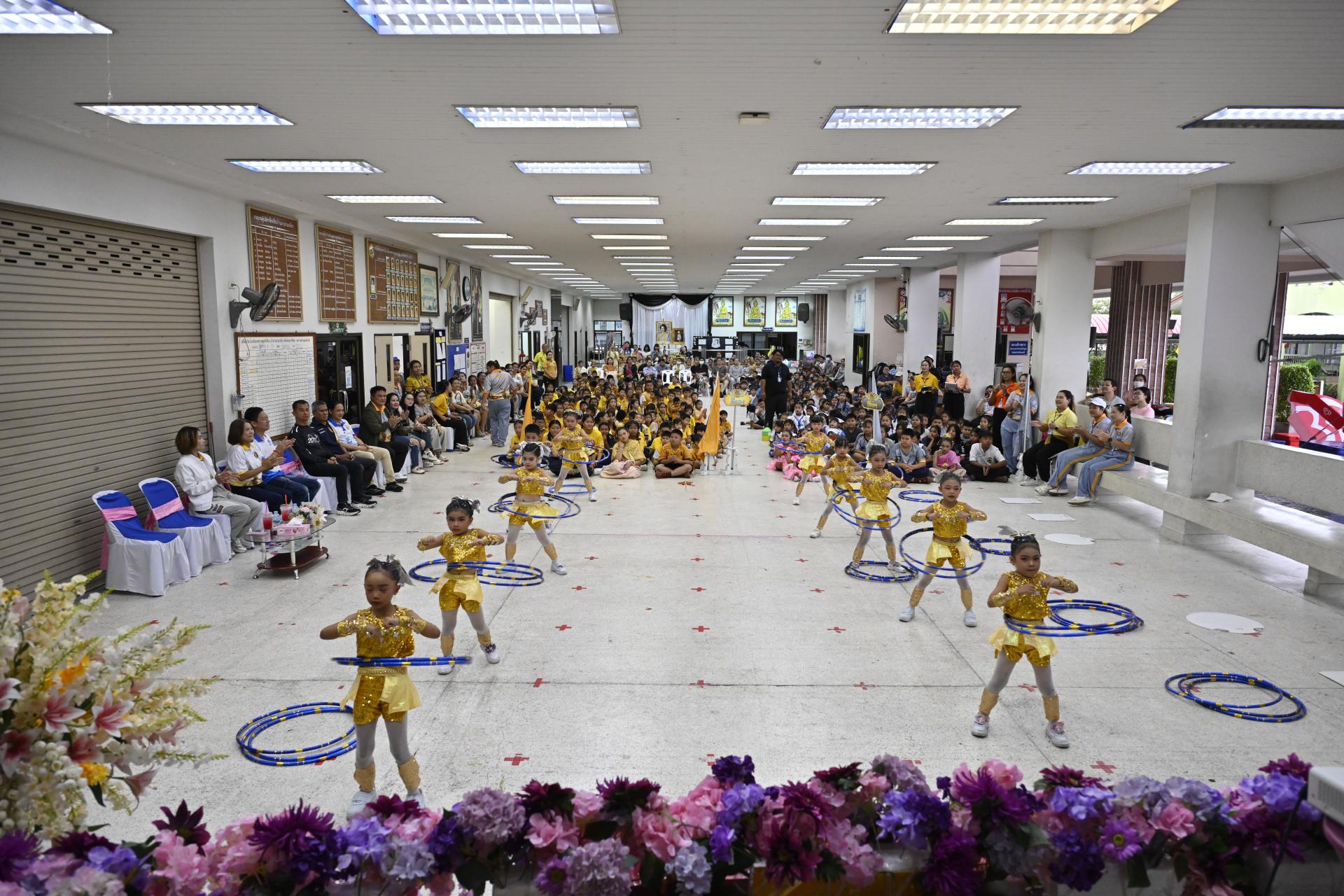 โรงเรียนเทศบาลเมืองดอนหัวฬ่อ ๑ (บ้านมาบสามเกลียว) จัดโครงการส่งเสริมทักษะด้านกีฬา ประจำปีการศึกษา 2569 