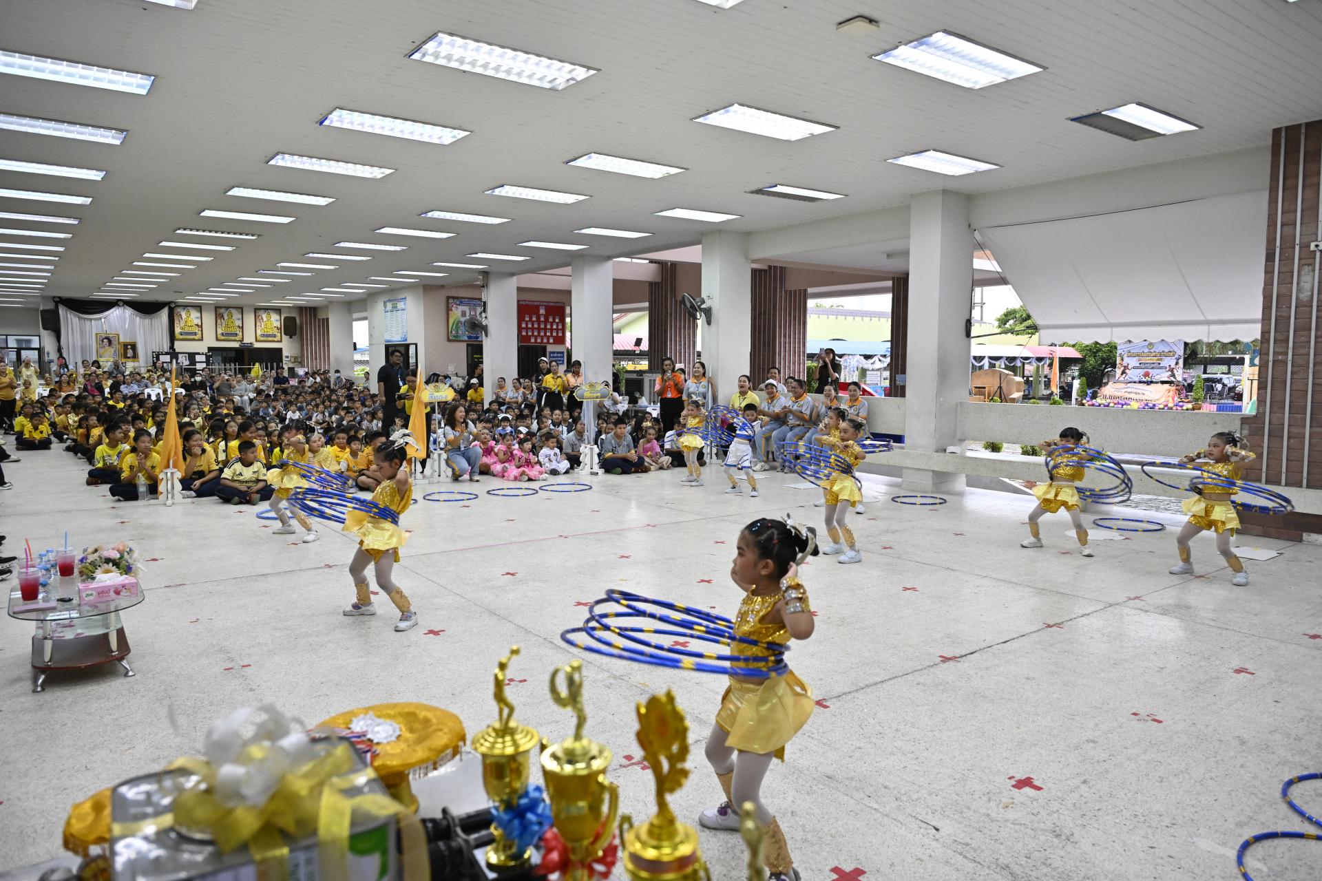 โรงเรียนเทศบาลเมืองดอนหัวฬ่อ ๑ (บ้านมาบสามเกลียว) จัดโครงการส่งเสริมทักษะด้านกีฬา ประจำปีการศึกษา 2569 