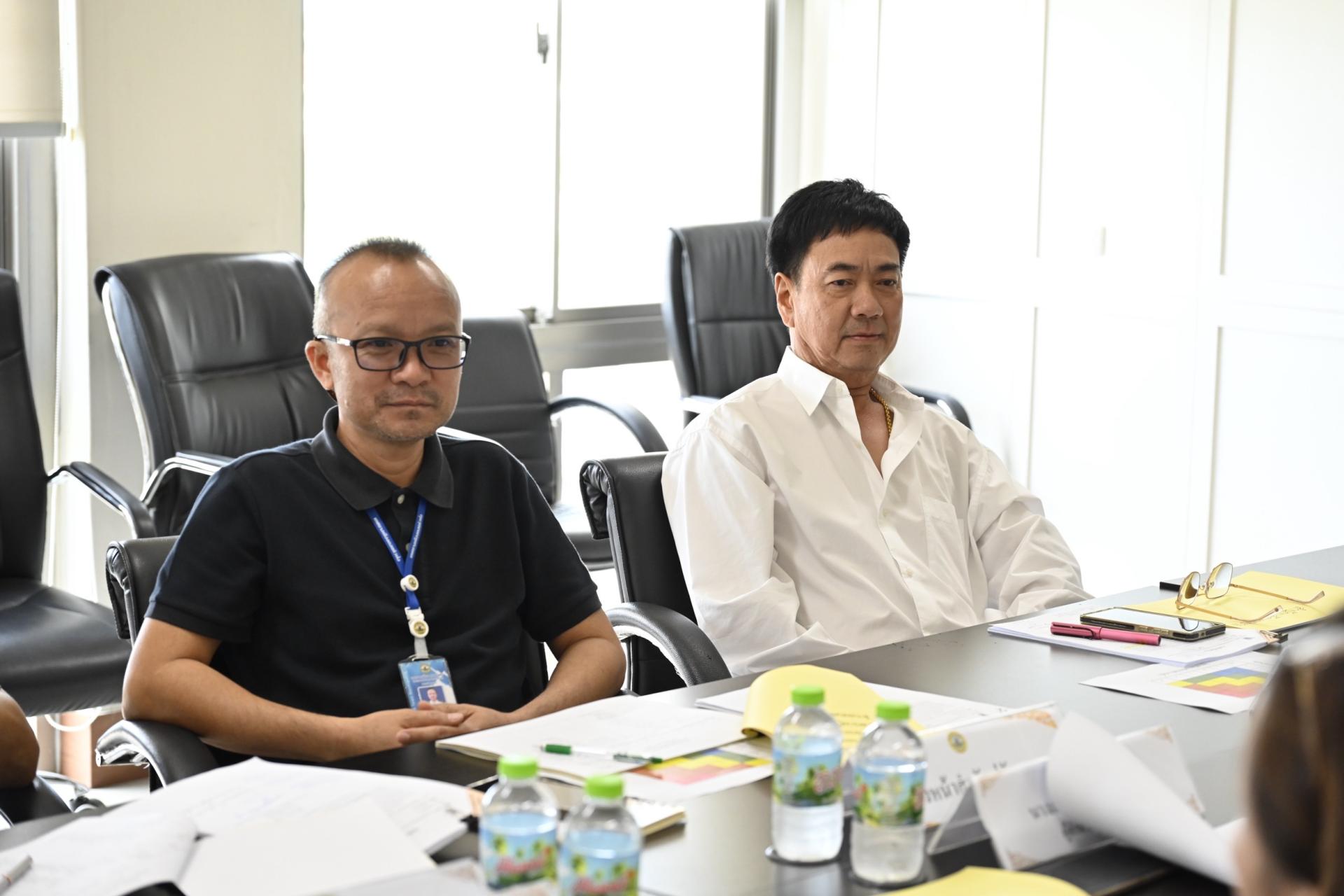 การประชุมคณะกรรมการบริหารจัดการความเสี่ยงของเทศบาลเมืองดอนหัวฬ่อ