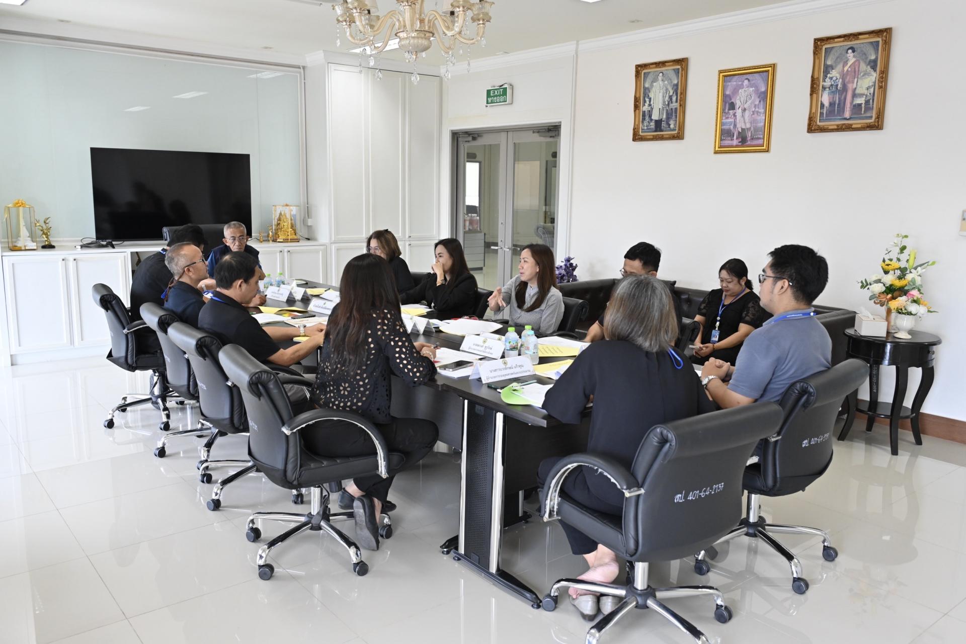 การประชุมคณะกรรมการบริหารจัดการความเสี่ยงของเทศบาลเมืองดอนหัวฬ่อ