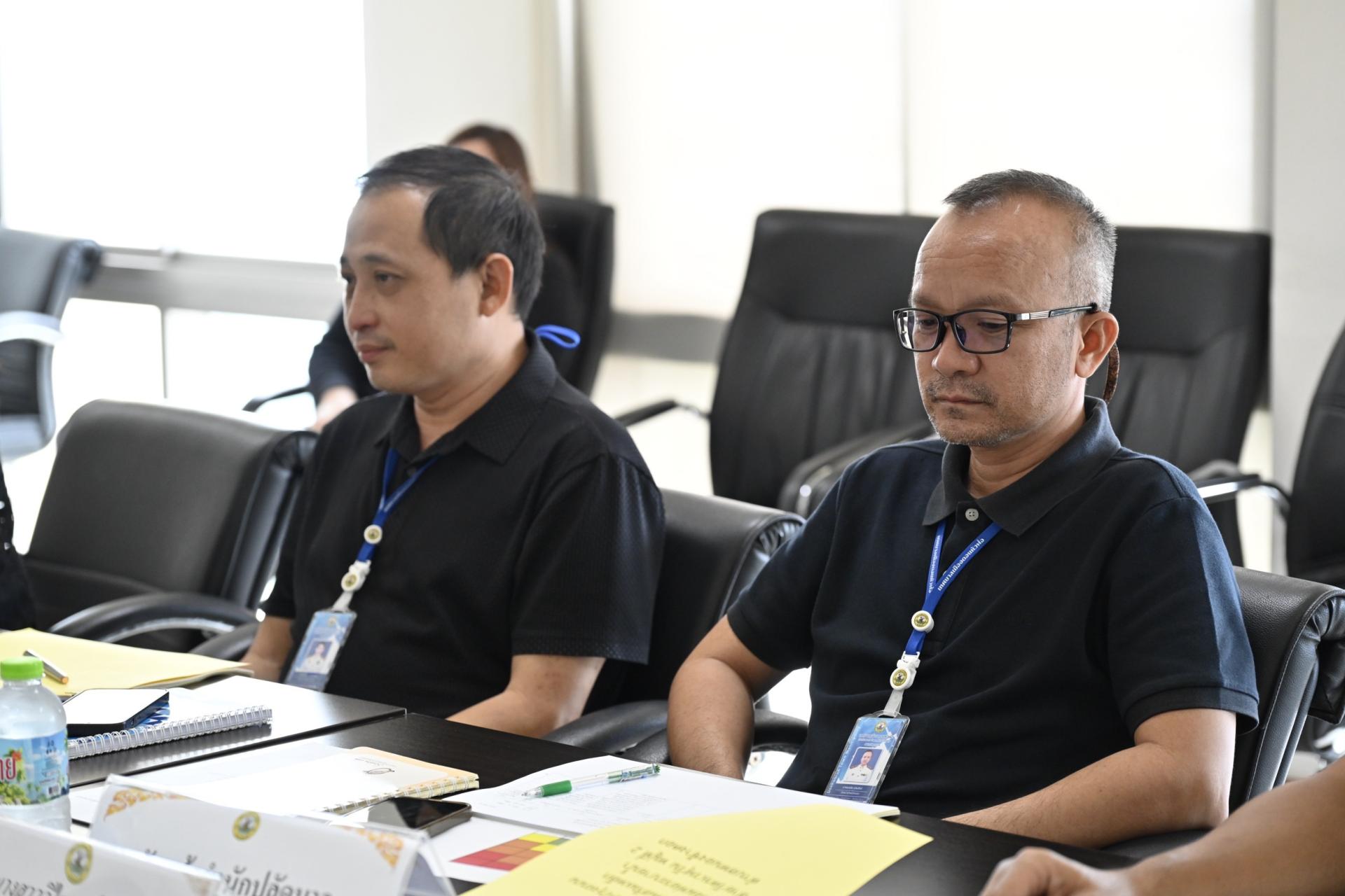 การประชุมคณะกรรมการบริหารจัดการความเสี่ยงของเทศบาลเมืองดอนหัวฬ่อ