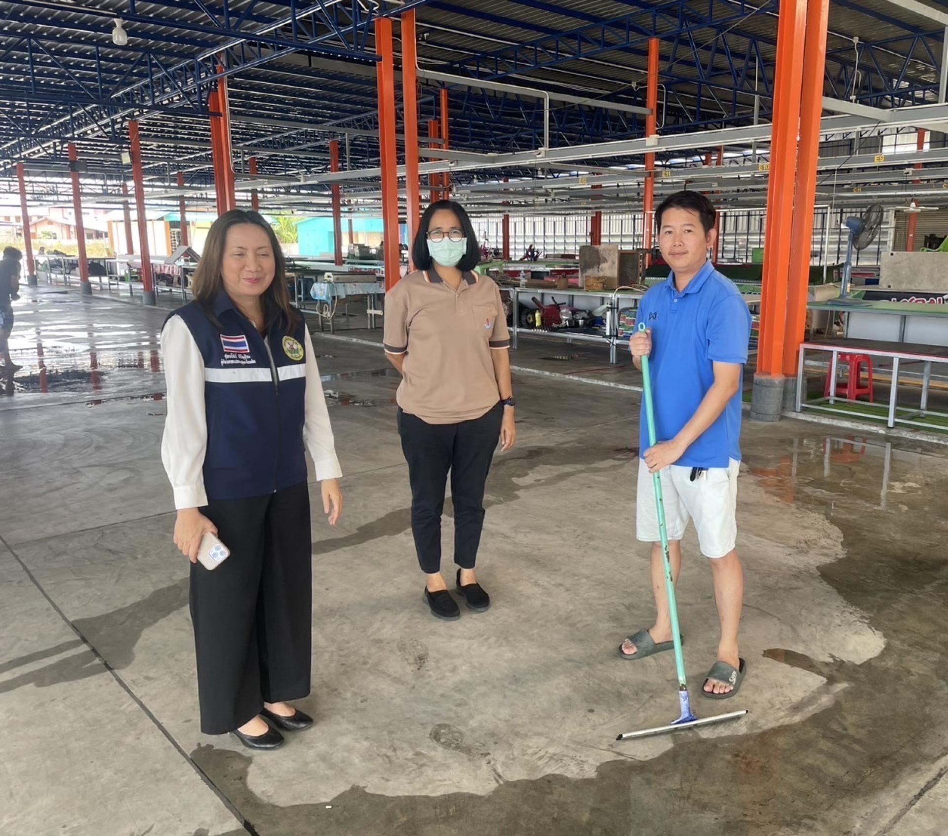 โครงการพัฒนาตลาดด้านสุขาภิบาลและสิ่งแวดล้อม