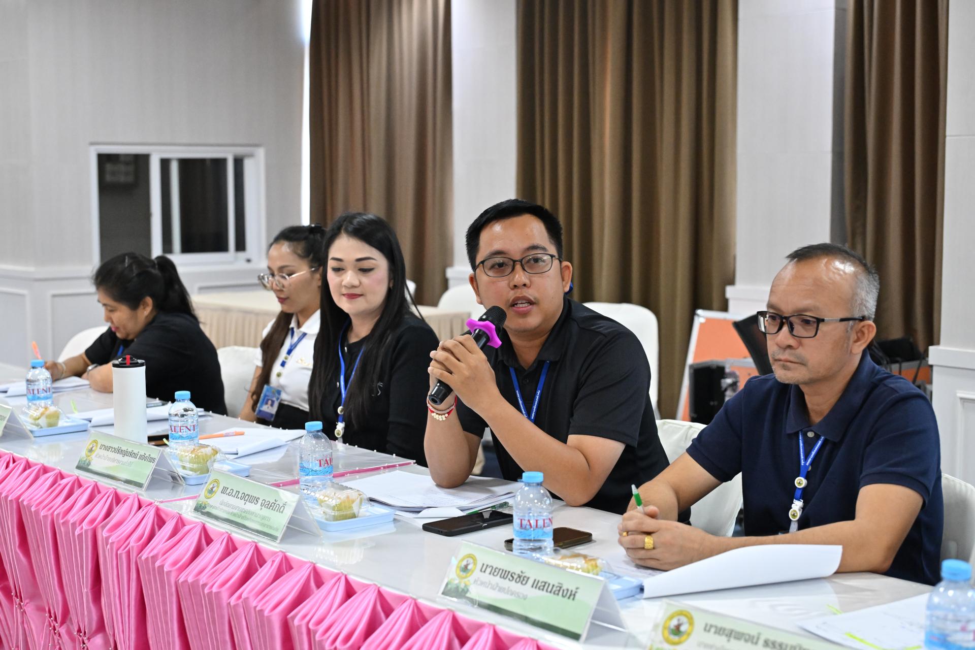 การประชุมคณะผู้บริหาร สมาชิกสภาเทศบาล และหัวหน้าส่วนราชการ ครั้งที่ 9/2569 