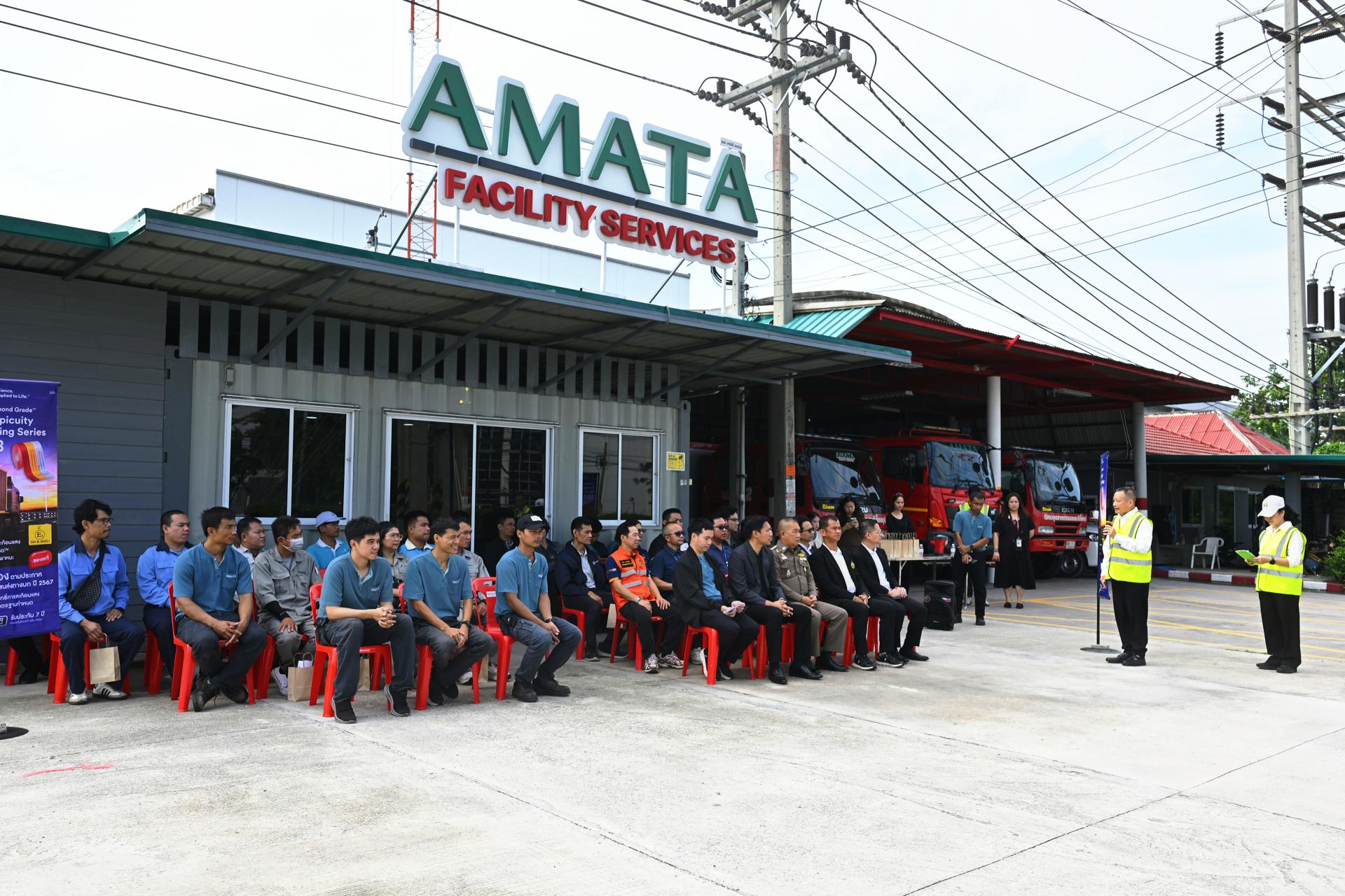 เทศบาลเมืองดอนหัวฬ่อ ร่วมกิจกรรม “Truck Safety : รถบรรทุกปลอดภัย”