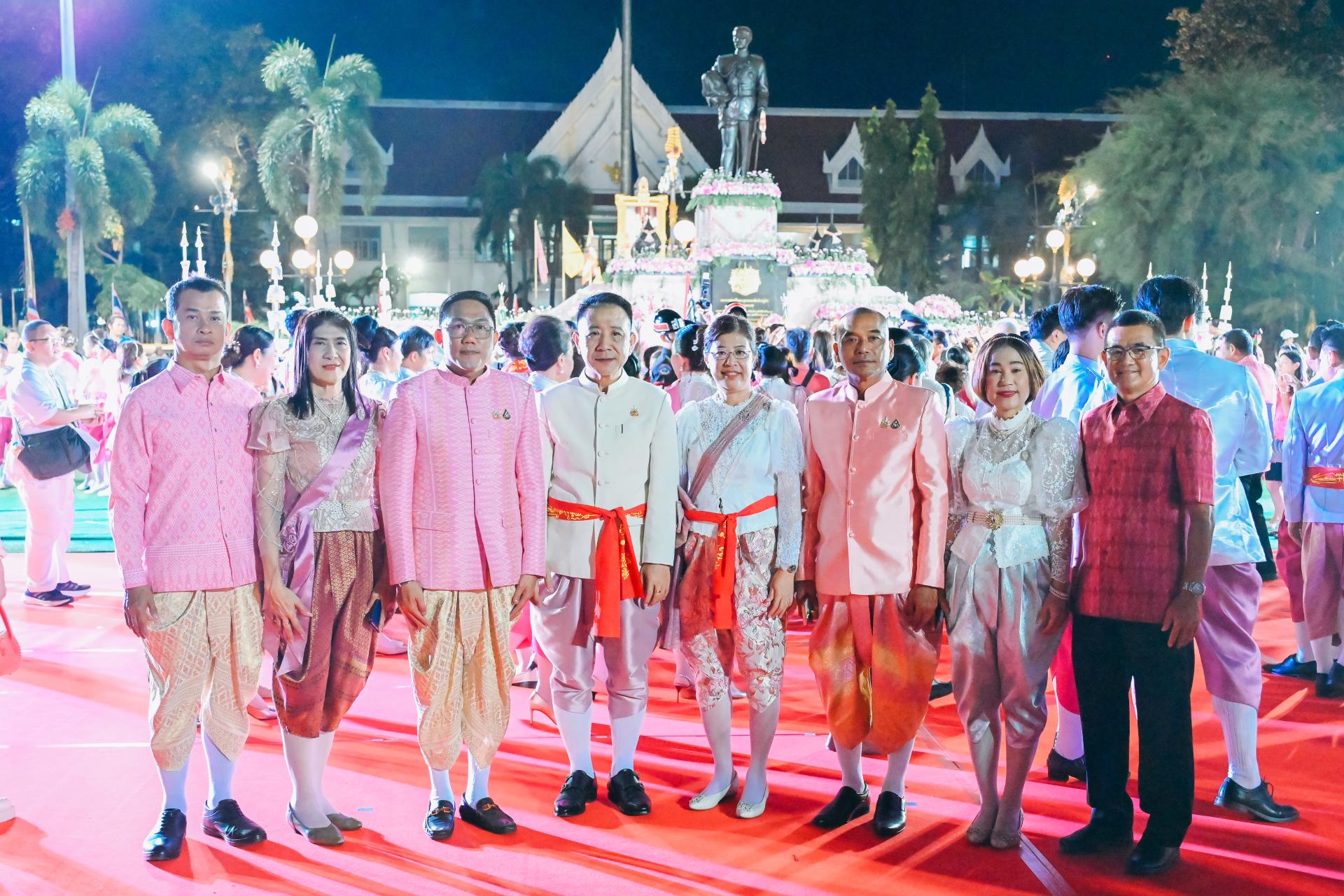เข้าร่วมพิธีรำบวงสรวงถวายราชสดุดีพระบาทสมเด็จพระจุลจอมเกล้าเจ้าอยู่หัว (รัชกาลที่ 5) ประจำปี 2568