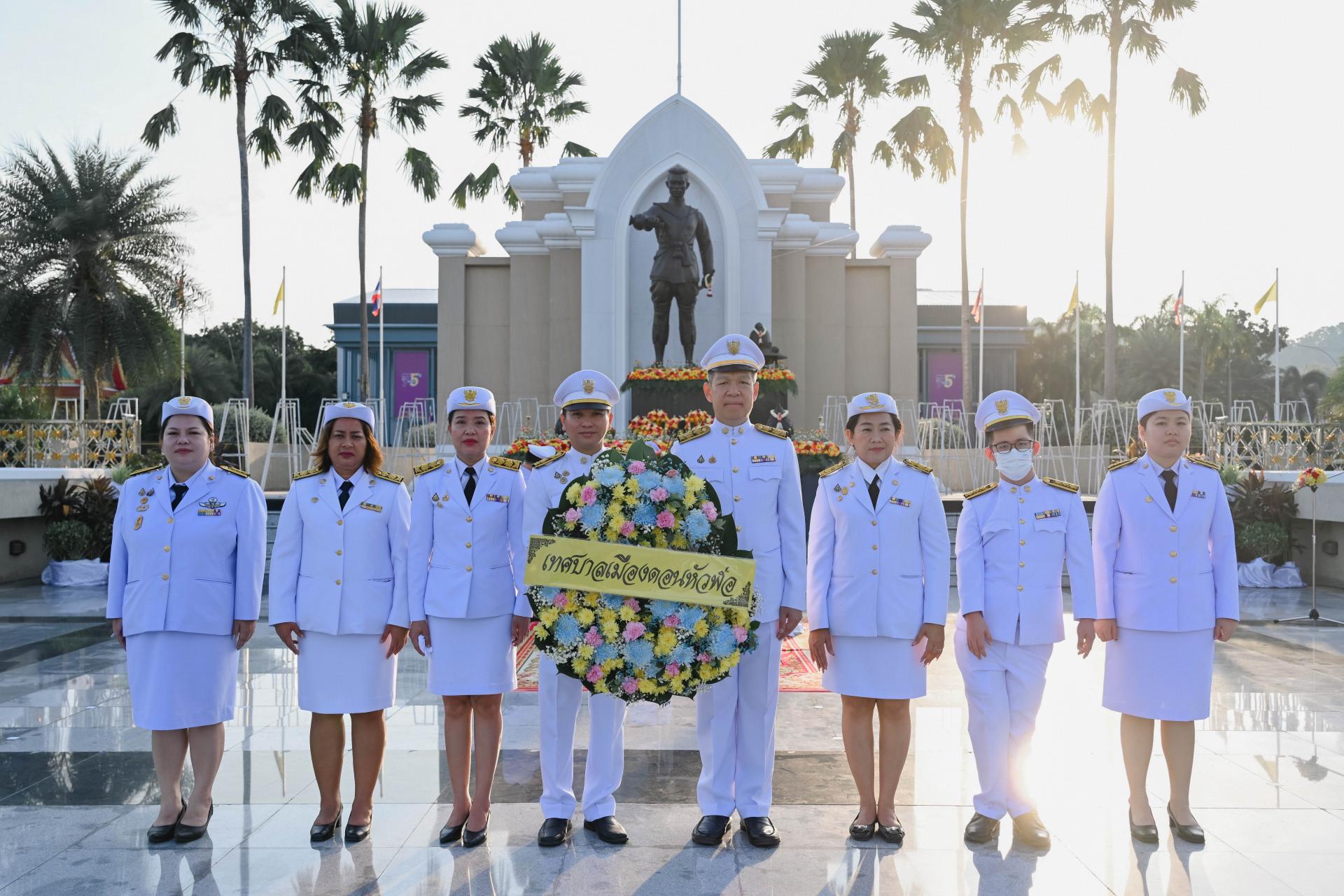 เข้าร่วมพิธีวันคล้ายวันสวรรคตสมเด็จพระนเรศวรมหาราช ประจำปี 2568