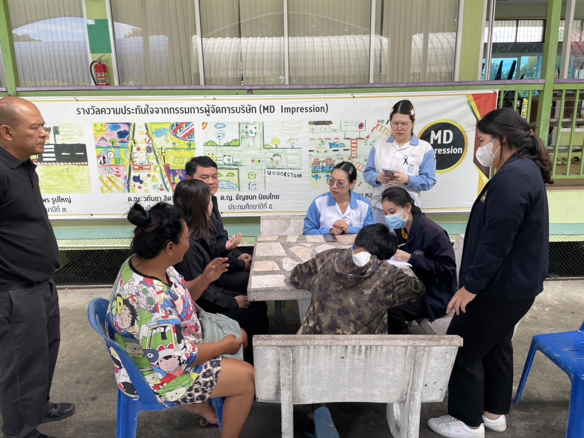 กองสวัสดิการสังคม ลงพื้นที่ตรวจประเมินต่อสัญญาการจ้างงานให้คนพิการ ตามมาตรา ๓๕ ในปี พ. ศ ๒๕๖๙ 